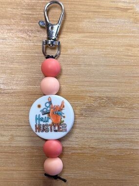 Hair Hustler Keychain
